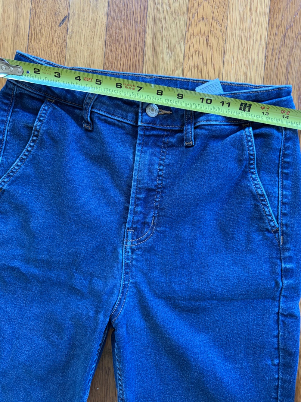 Old Navy 360 Stretch Extra High Rise Flare Trouser Secret Smooth Pockets Size 10 - Picture 12 of 13